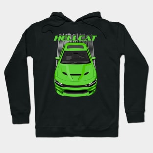 Charger Hellcat - Green Hoodie